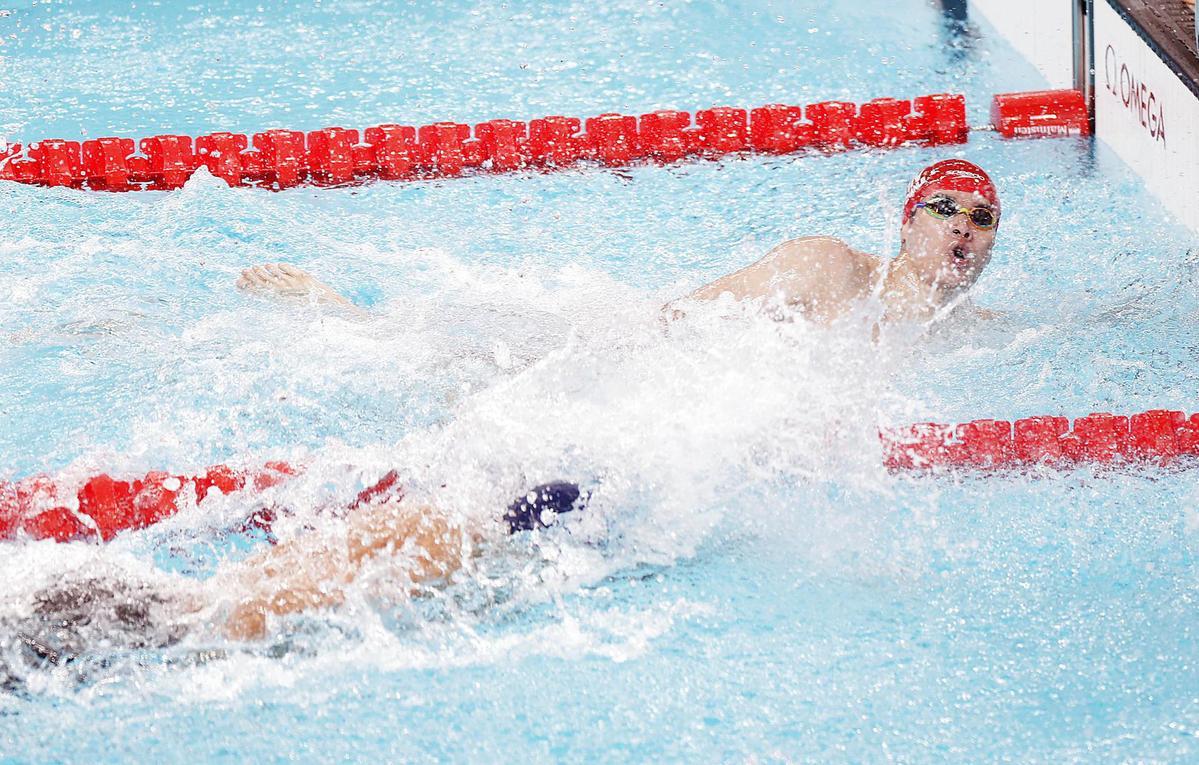 China wins men's 4x100m medley relay gold at Paris Olympics China