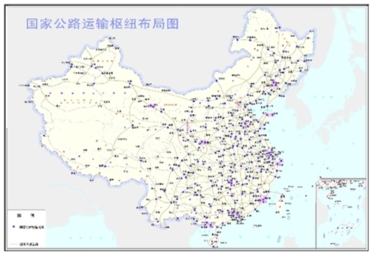 国家公路运输枢纽布局规划(附布局图) -- 中国发