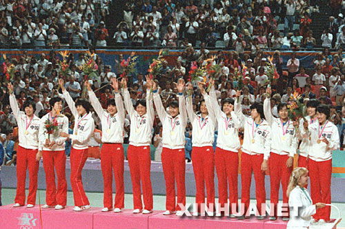 1984年洛杉矶奥运会上的金牌运动员们(组图) 