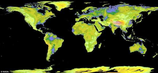 美公布迄今最完整地球地形图:覆盖99%地表