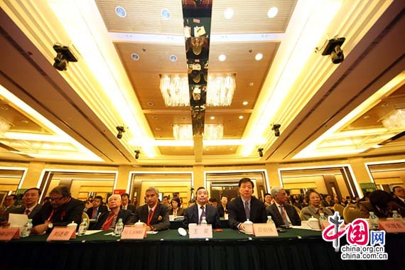 2010中印发展论坛3月30日在北京举行，图为论坛现场。