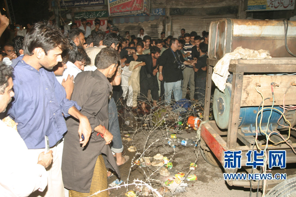 巴基斯坦拉合尔连环爆炸造成29人丧生200人受