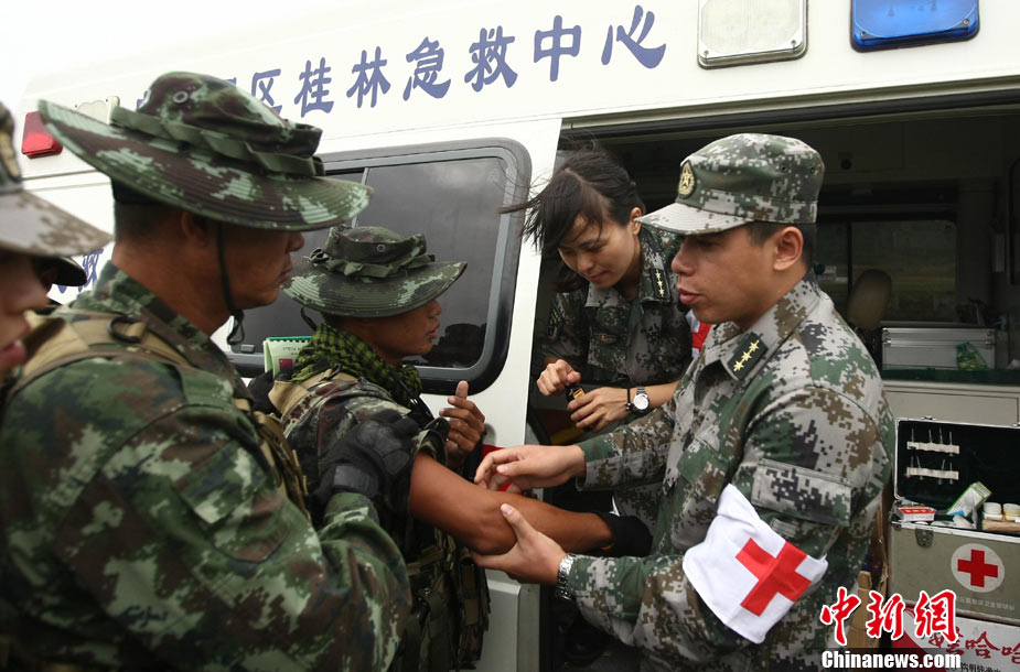 中泰陆军特种部队反恐联训现场目击_中国发展