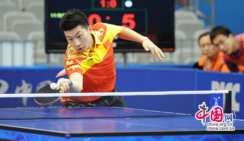 乒乓球--中国男团夺冠_中国发展门户网-国家发