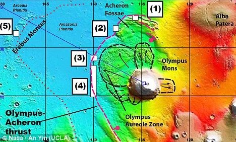 NASA发现火星板块运动 生命或真实存在(组图)