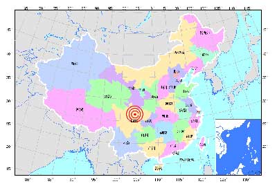 四川绵竹发生里氏4.0级地震(图)