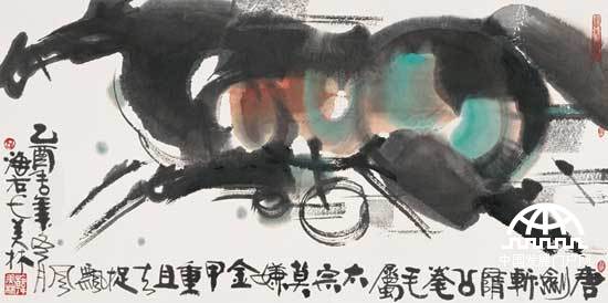 2011年12月26日，韩美林艺术大展在中国国家博物馆开展，