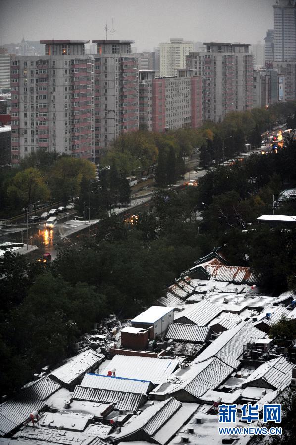 （生态）（3）北京迎来雨夹雪天气