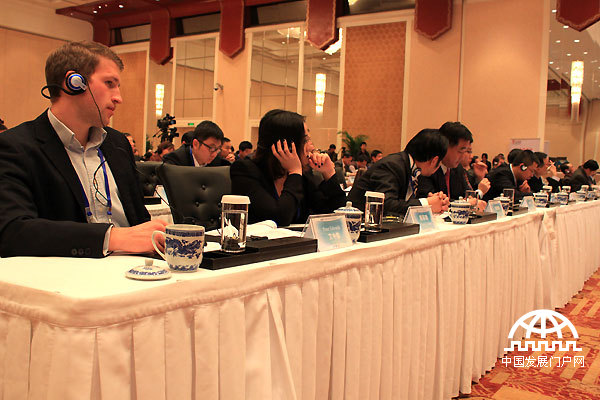 2012第五届（中国）世界环保大会11月17日在北京隆重举行。图为大会现场