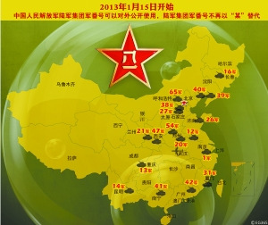 解放軍18個集團軍番號解密媒體揭秘番號演變史