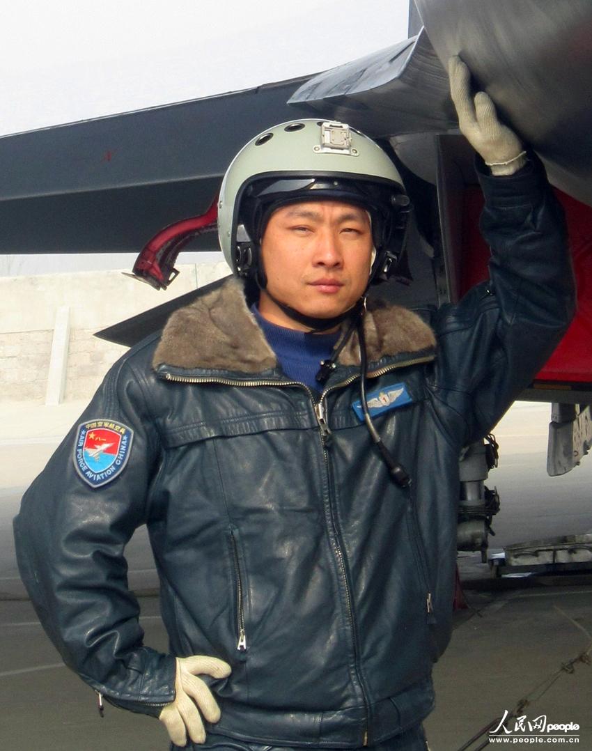 牺牲的空军一级飞行员武勇明 图片：中国空军 
