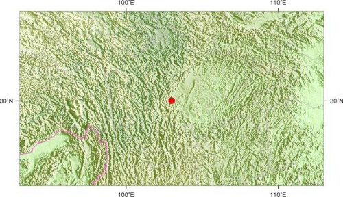 四川雅安芦山县发生7.0级地震 深度13公里(图)