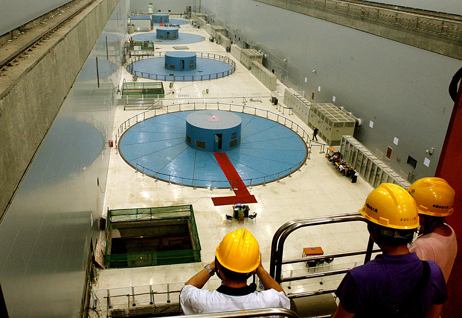 金沙江溪洛渡水电站首机并网发电 建成将仅次三峡[组图]