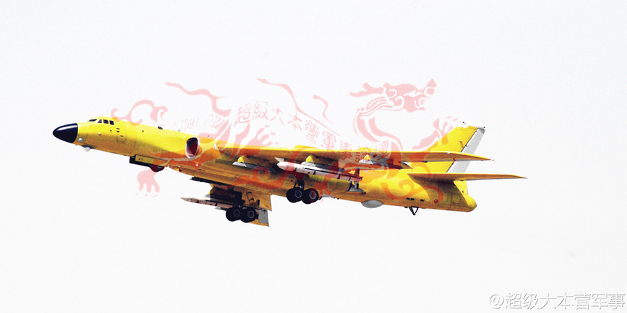 高清:中国轰6K“战神”轰炸机服役 可突袭夏威夷
