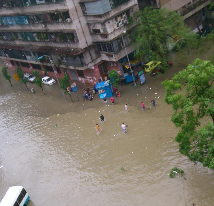 中山路新兴路口（图片来源网络）