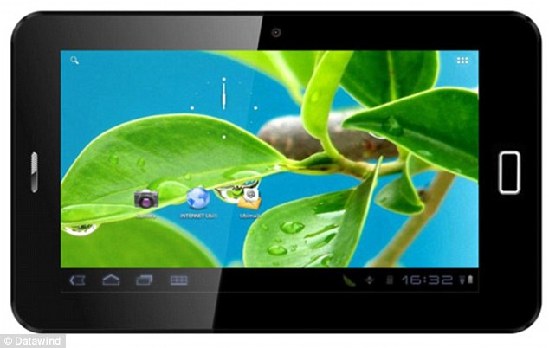 “数据风”（Datawind）公司推出的UbiSlate 7Ci平板电脑屏幕为7寸，仅售29.99英镑（约合人民币297元），成为迄今最便宜的平板产品。