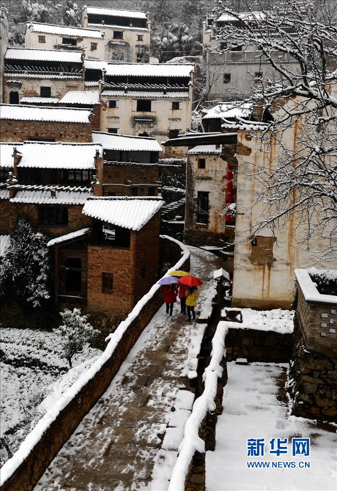 美丽中国:雪韵婺源