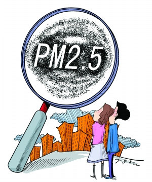 首都PM2.5浓度今年降5%