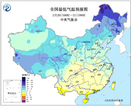 全国降水稀少 华北黄淮江淮等地有雾或霾