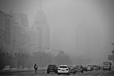1月份京津冀重污染天气超四成 北京首启黄色预