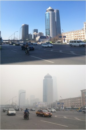 北京雾霾持续7天 官方回应'为何未启红色预警'