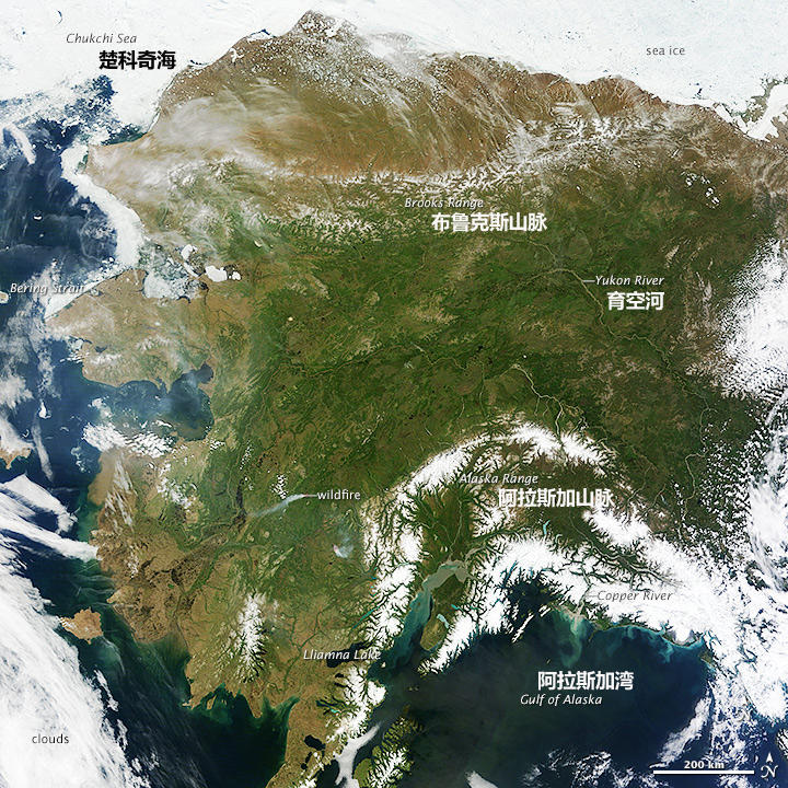 NASA地球观测站评出年度最佳卫星照片