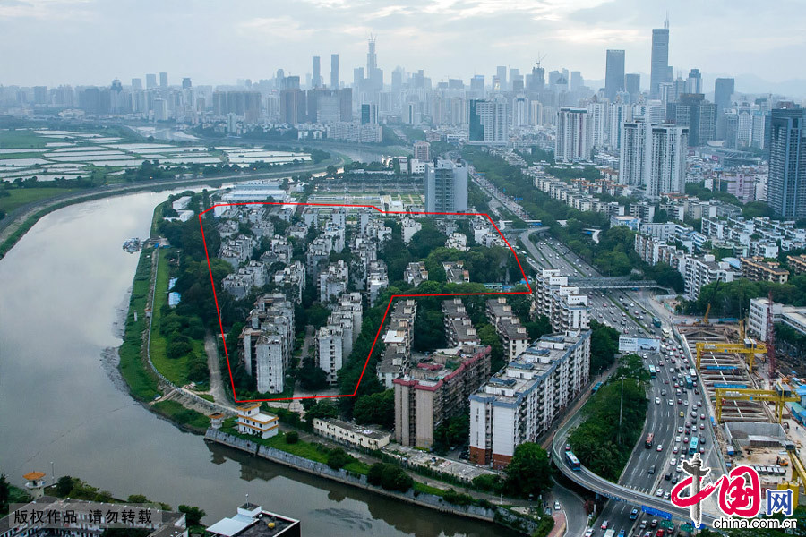 2014年5月，深圳 鹿丹村 海砂房 拆迁 争议 重建 改造