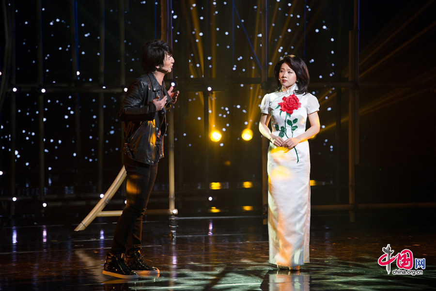 音乐剧《爱上邓丽君》演出画面