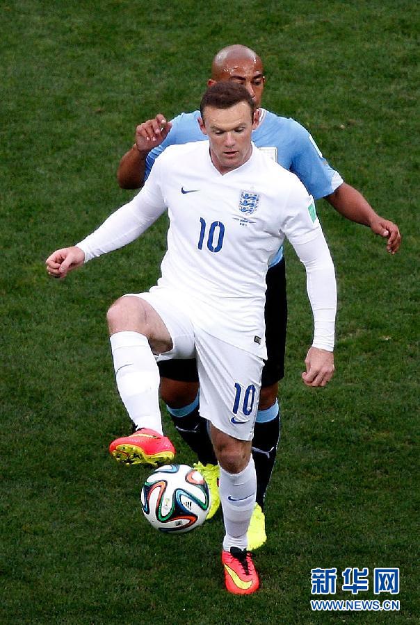 （世界杯）（47）足球——小组赛D组：英格兰队对阵乌拉圭队
