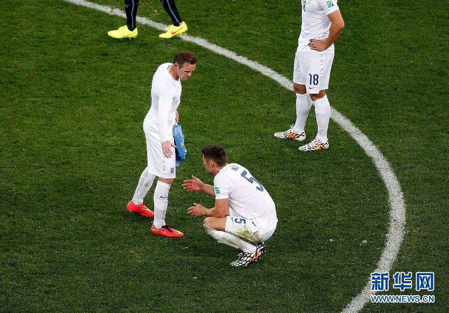 （世界杯）（）足球——小组赛D组：英格兰队连负两场