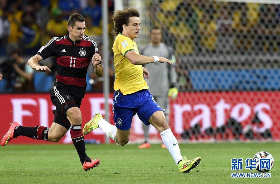 （世界杯）（59）足球——半决赛：巴西队对阵德国队