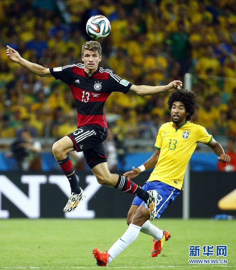 （世界杯）（56）足球——半决赛：巴西队对阵德国队