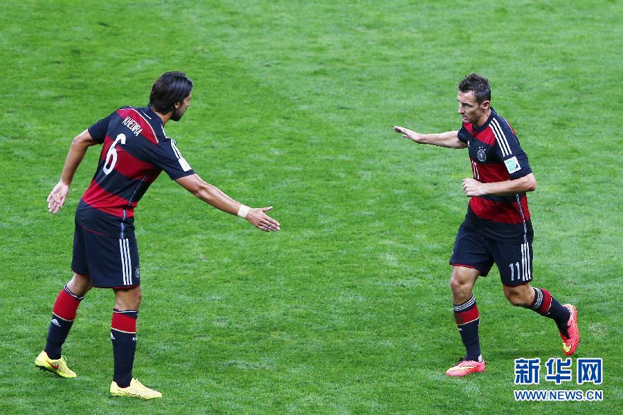 （世界杯）（54）足球——半决赛：巴西队对阵德国队