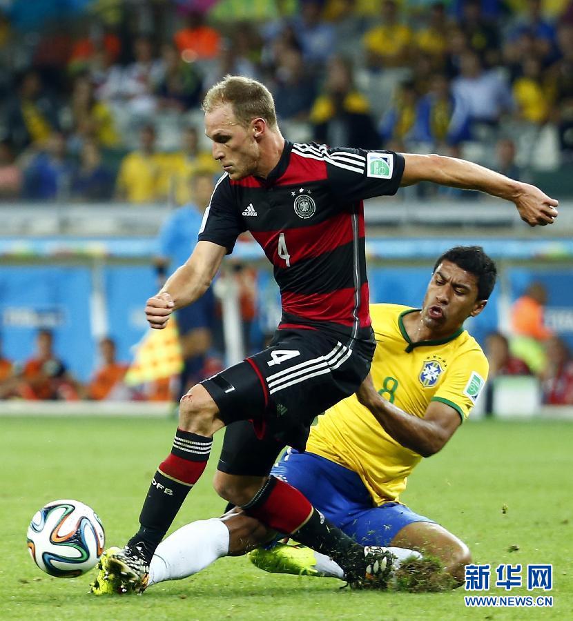 （世界杯）（64）足球——半决赛：巴西队对阵德国队