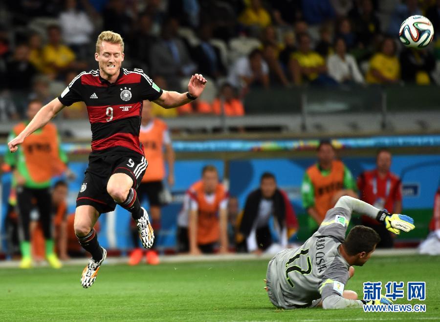 （世界杯）（62）足球——半决赛：巴西队对阵德国队