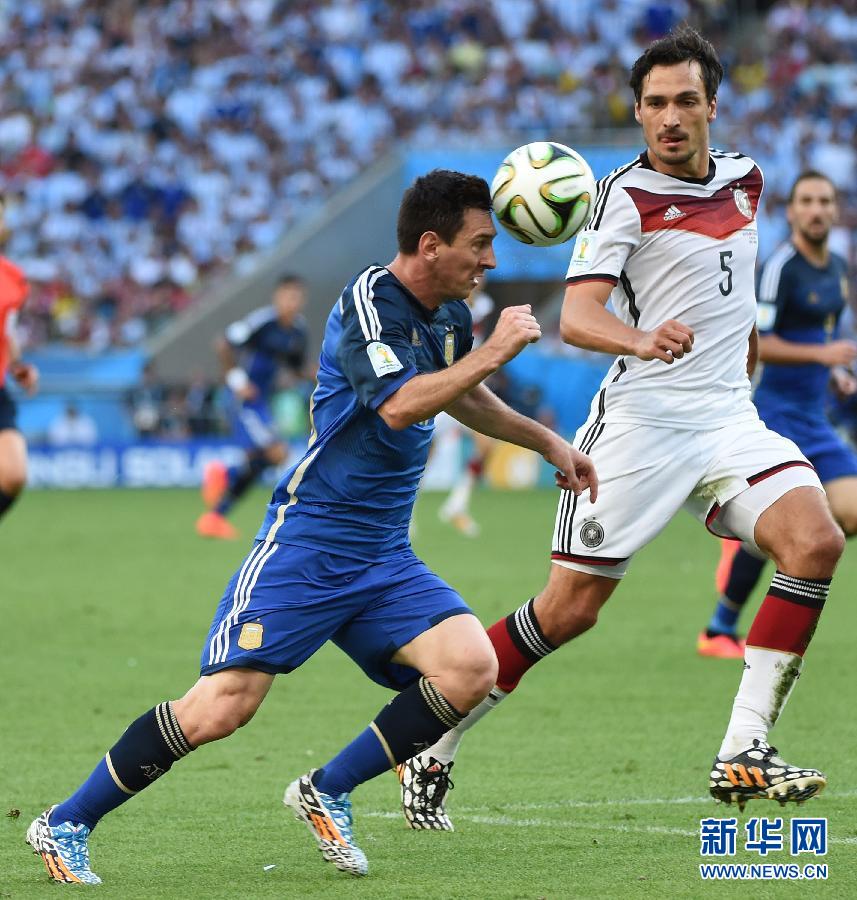 （世界杯）足球——德国队与阿根廷队争夺冠军