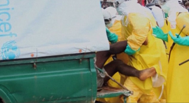 埃博拉患者寻找食物逃出隔离区遭围堵