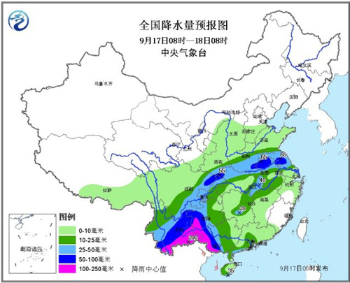 台风“海鸥”将影响广西等地四川盆地等有降雨