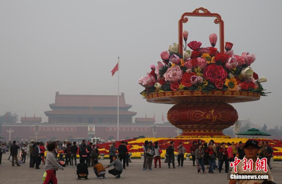 中国多地现雾霾气候