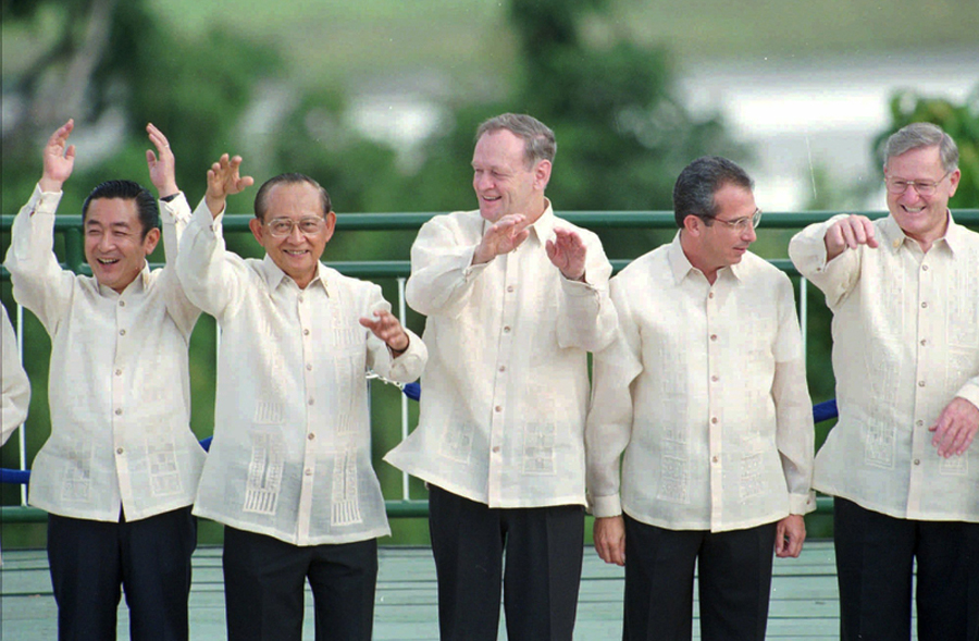 APEC会议一级悬念：领导人们穿什么？[组图]