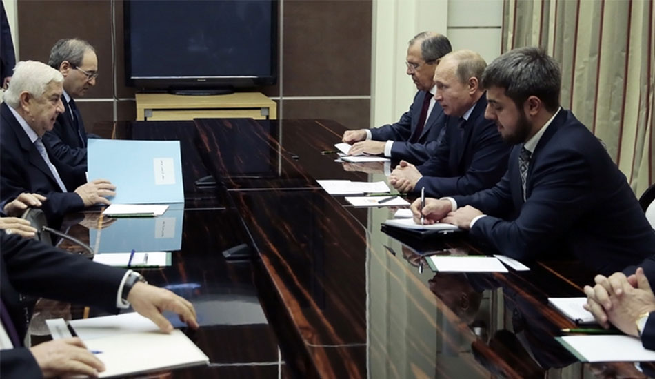 全球早报：普京会见叙利亚外长 讨论俄叙关系