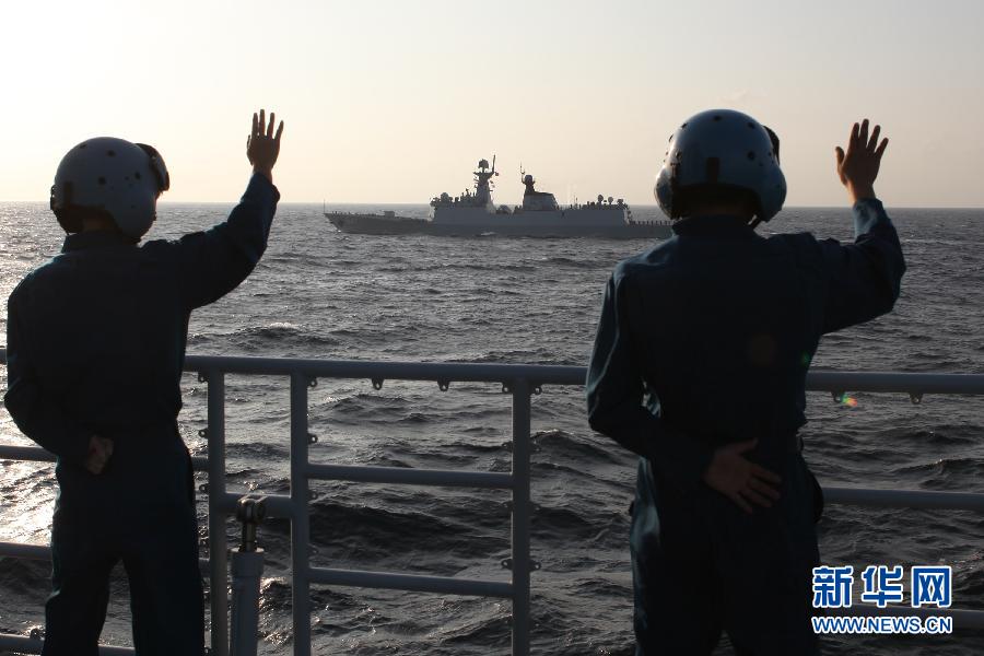 中国海军第十八批护航编队开始访问西欧五国_