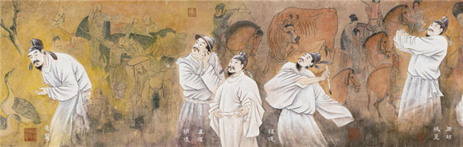 张继《中国书画千字文》诗书画印展将亮相军博