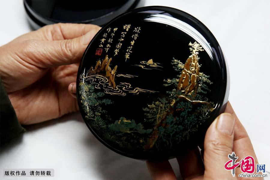 发展新闻 02>02 图片新闻 徽州漆器是安徽省汉族传统工艺品