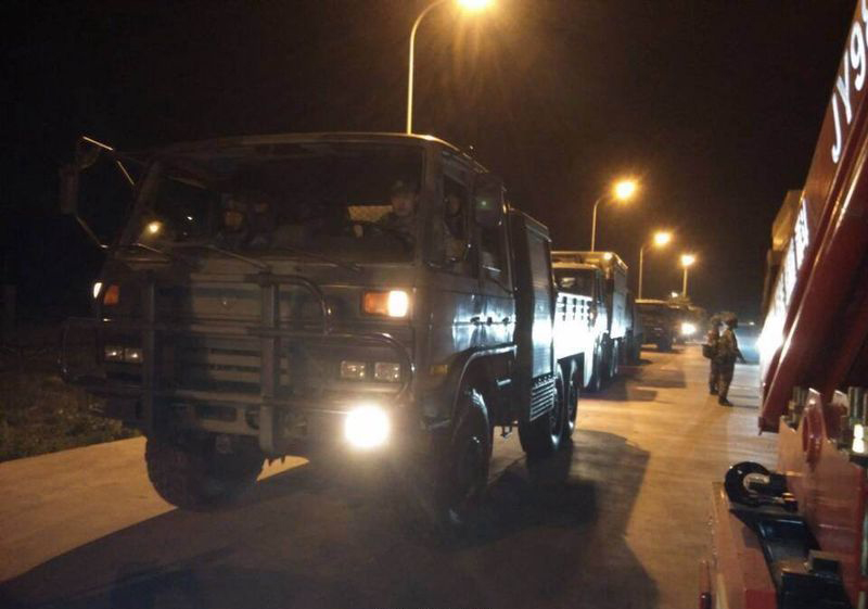 福建漳州PX项目大火三度复燃 1个储油罐被烧