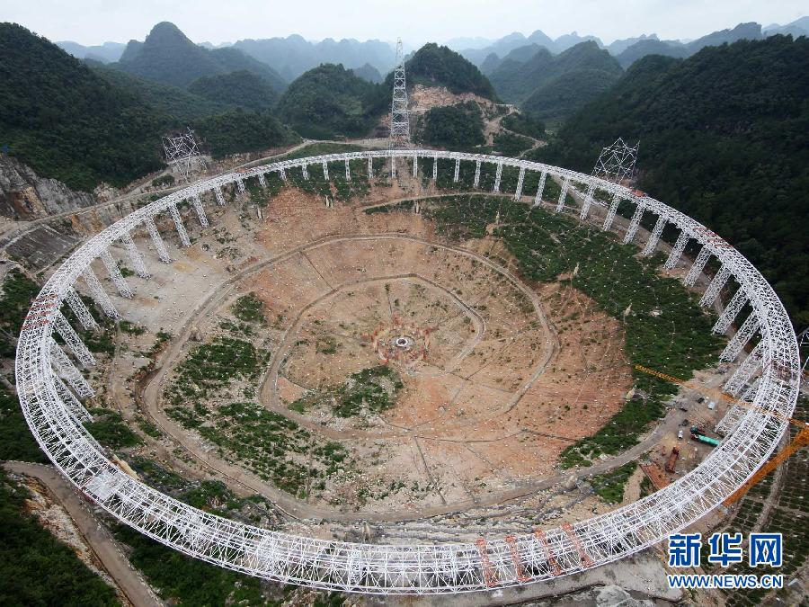 （今日关注·图文互动）世界最大单口径射电望远镜2016年将在中国建成
