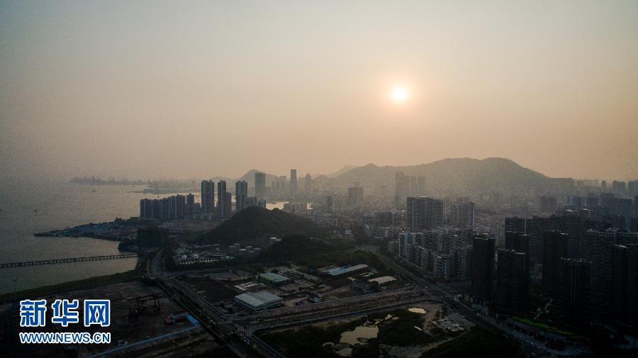 （深圳特区成立35周年）（3）航拍今日深圳