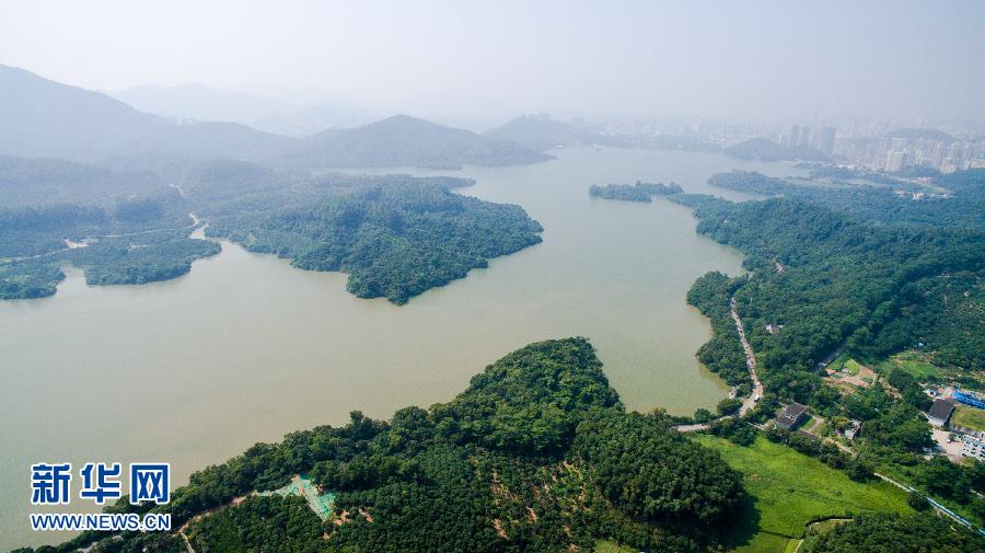 （深圳特区成立35周年）（7）航拍今日深圳