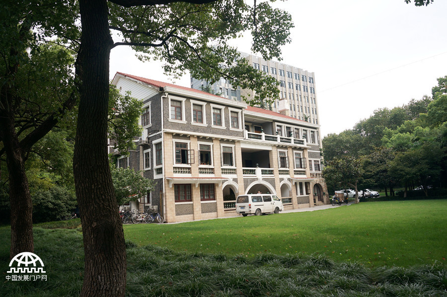 中国科学院上海生命科学研究院校园一景