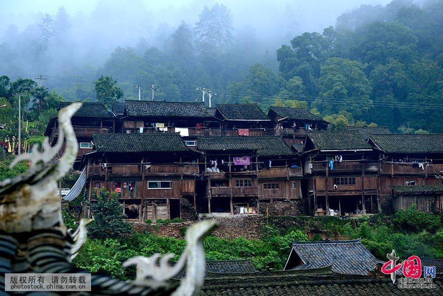 图为占里侗寨美景。中国网图片库 王炳真 摄